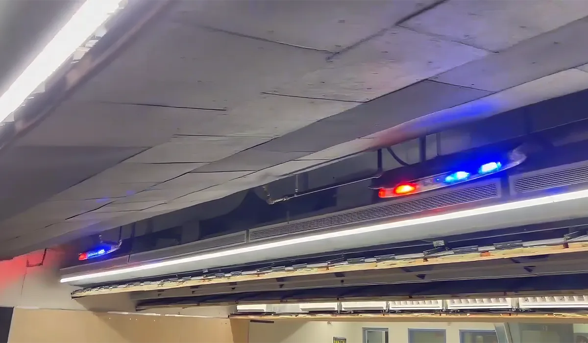 Shooting range lighting system installed by PTA Maintenance